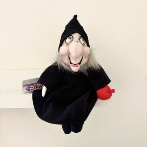 Vintage Disney Store Witch Bean Bag Plush from Snow White
